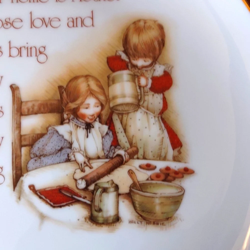 Holly Hobbie Mother's Day Plate